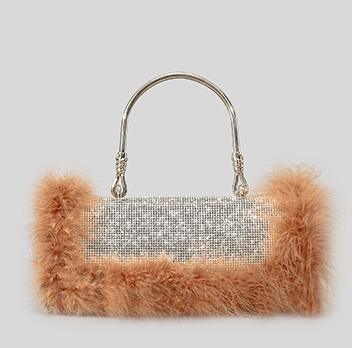 Feather Evening Clutch - ShopEbonyMonique