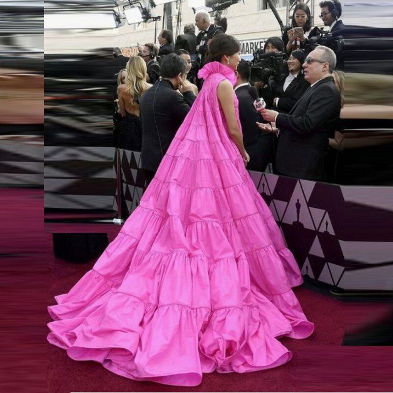 Fluffy Party Dress With Pockets - ShopEbonyMonique