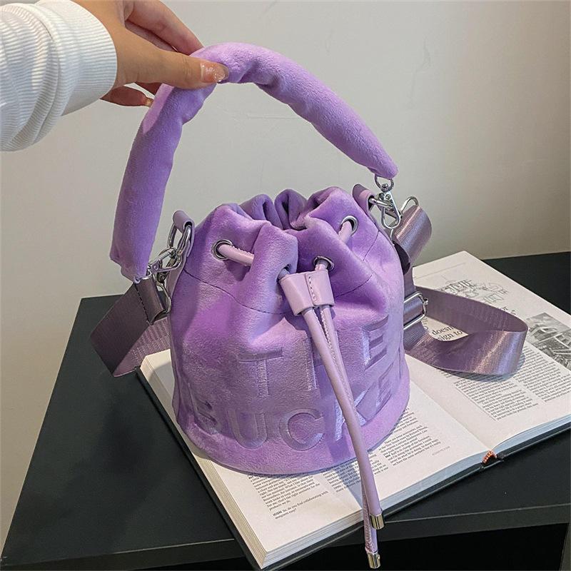Fuzzy Bucket Bags - ShopEbonyMonique