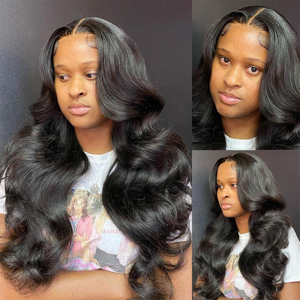 Malaysian Body Wave Lace Frontal Closure With Bundles 100% Human Hair - ShopEbonyMonique