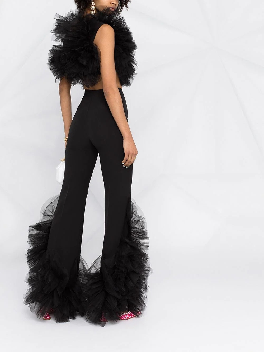 High Waist Tulle Pants - ShopEbonyMonique