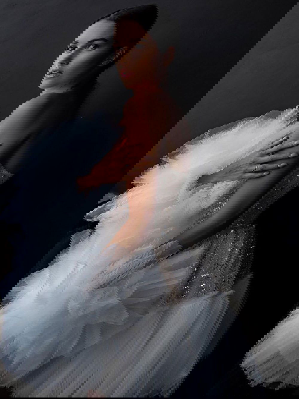 Illusion Beading Short Sleeve Sequins Evening Gown - ShopEbonyMonique