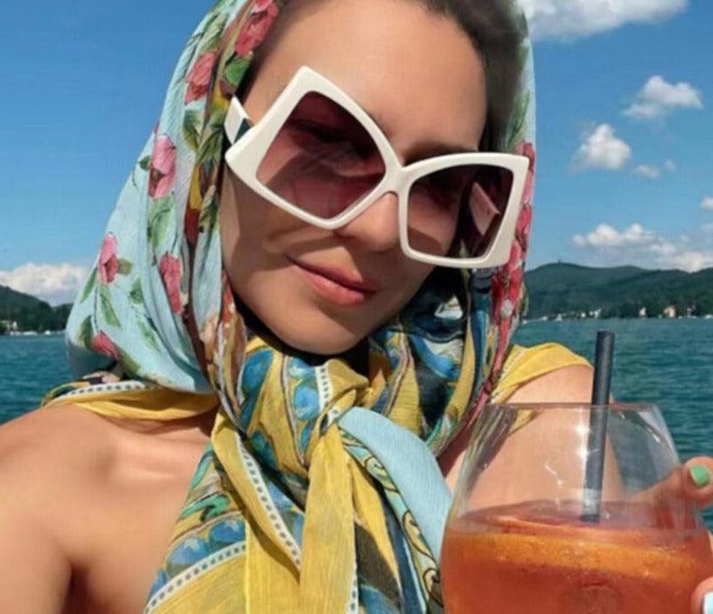 Irregular Specs Sunglasses - ShopEbonyMonique