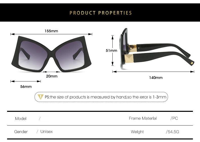 Irregular Specs Sunglasses - ShopEbonyMonique