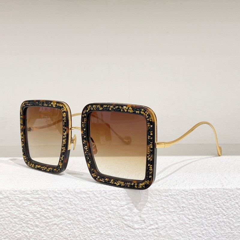 Italy Luxury Brand Square Frame - ShopEbonyMonique