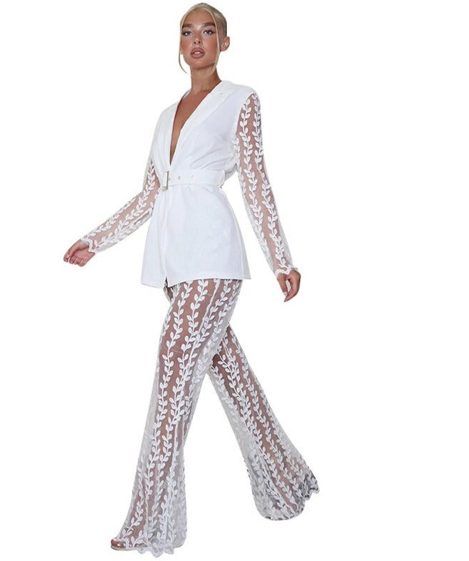 Lace Up 2 Piece Set - ShopEbonyMonique