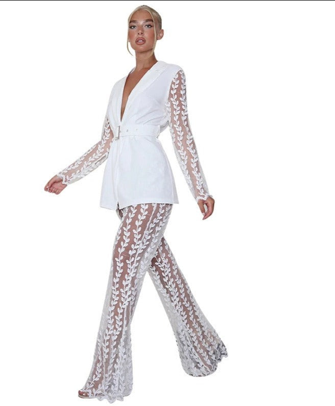 Lace Up 2 Piece Set - ShopEbonyMonique