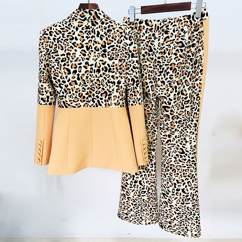 Leopard Print Office Set - ShopEbonyMonique