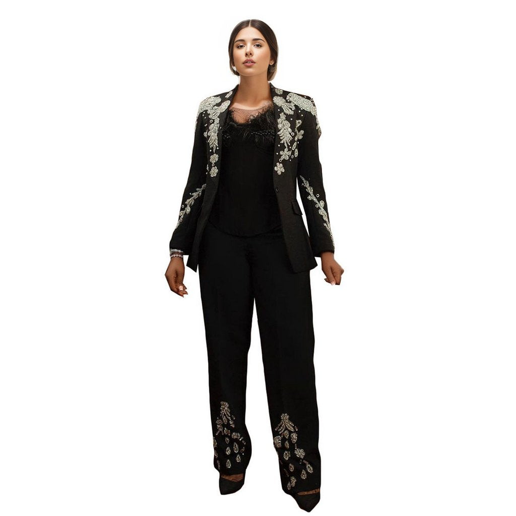 Luxurious Women Beads Suit - ShopEbonyMonique