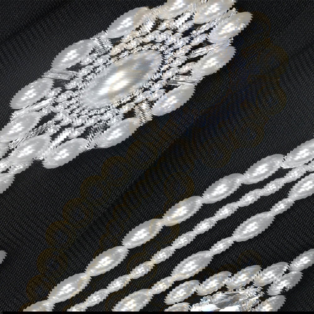 Luxury Beaded Chain Mini Dress - ShopEbonyMonique