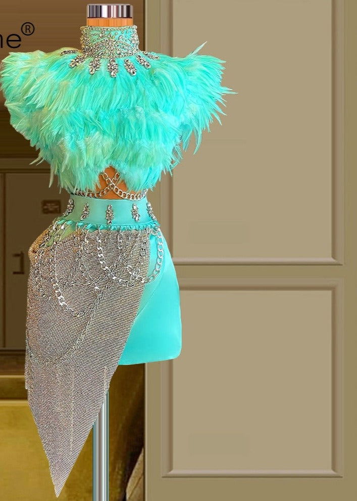 Mermaid Mini Cocktail Dress Picture Color / 10 / China
