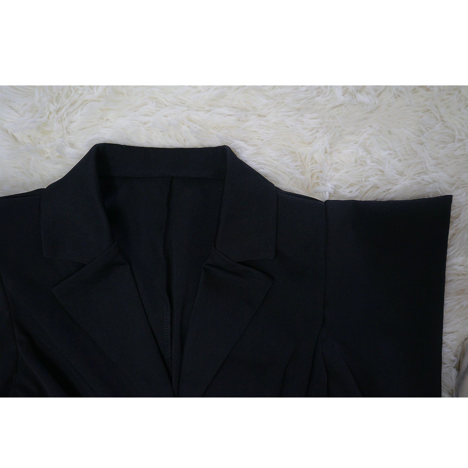 Mesh Blazer Patchwork Mini Dress - ShopEbonyMonique