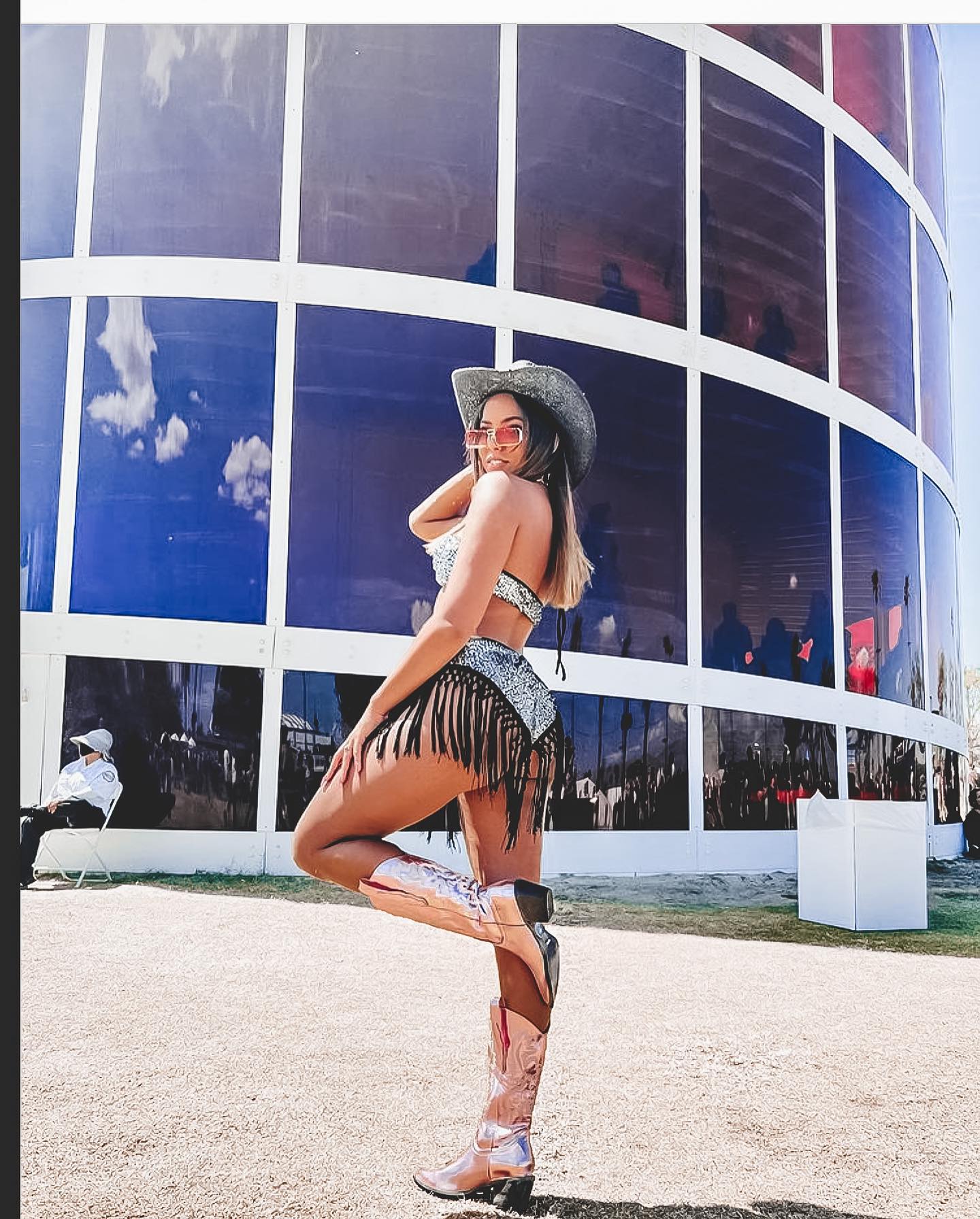 Metallic Cowboy Boots - ShopEbonyMonique