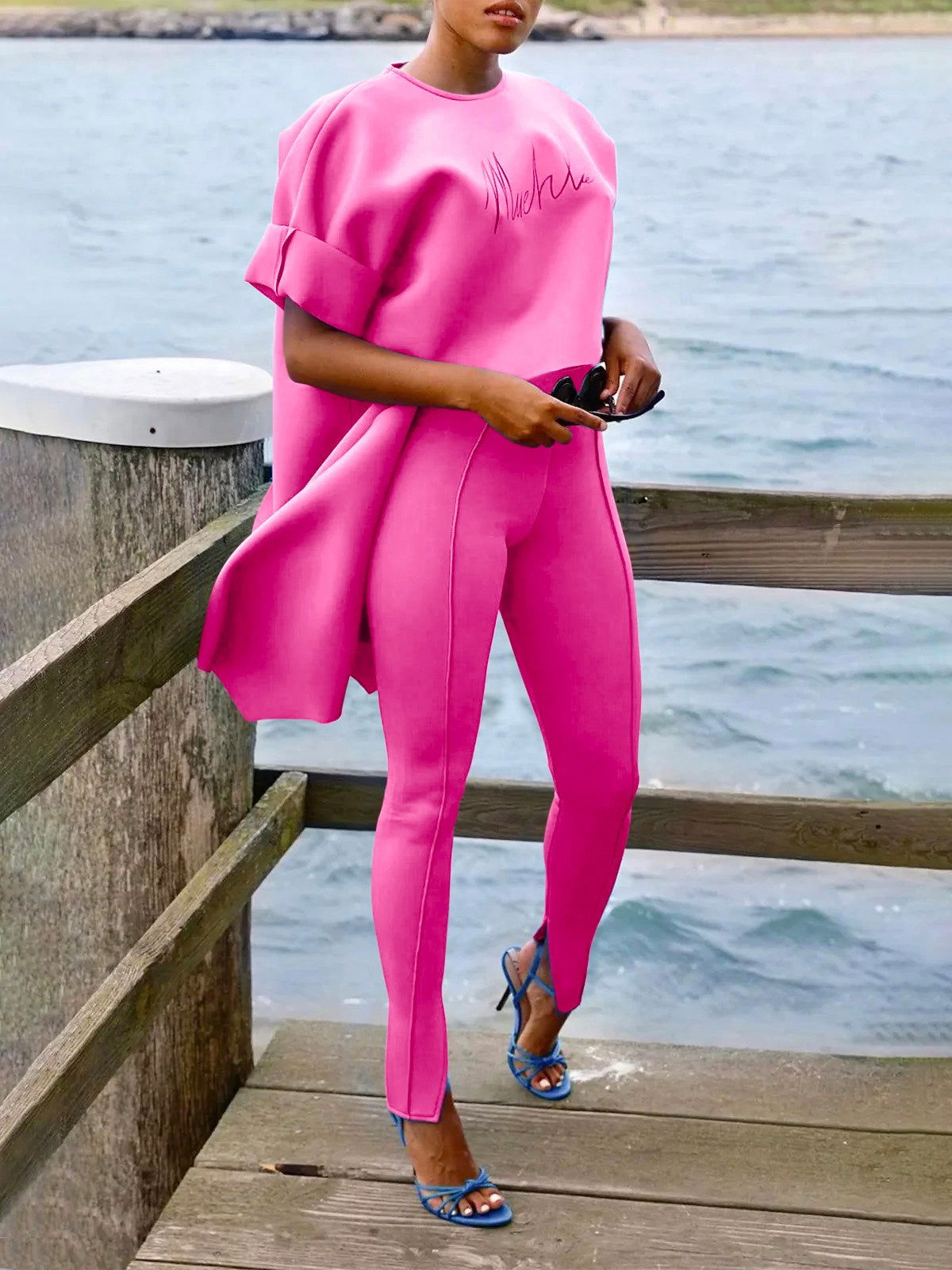 Mylo High-Low Two Piece Set - ShopEbonyMonique