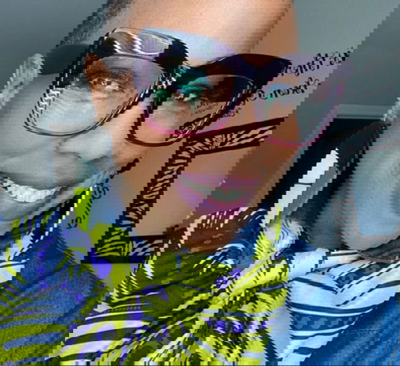 Oversized Brand Blue Light Blocking Shades - ShopEbonyMonique