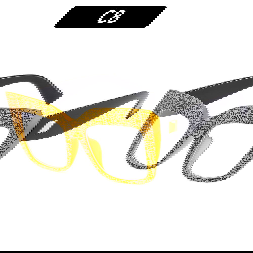 Oversized Brand Blue Light Blocking Shades - ShopEbonyMonique