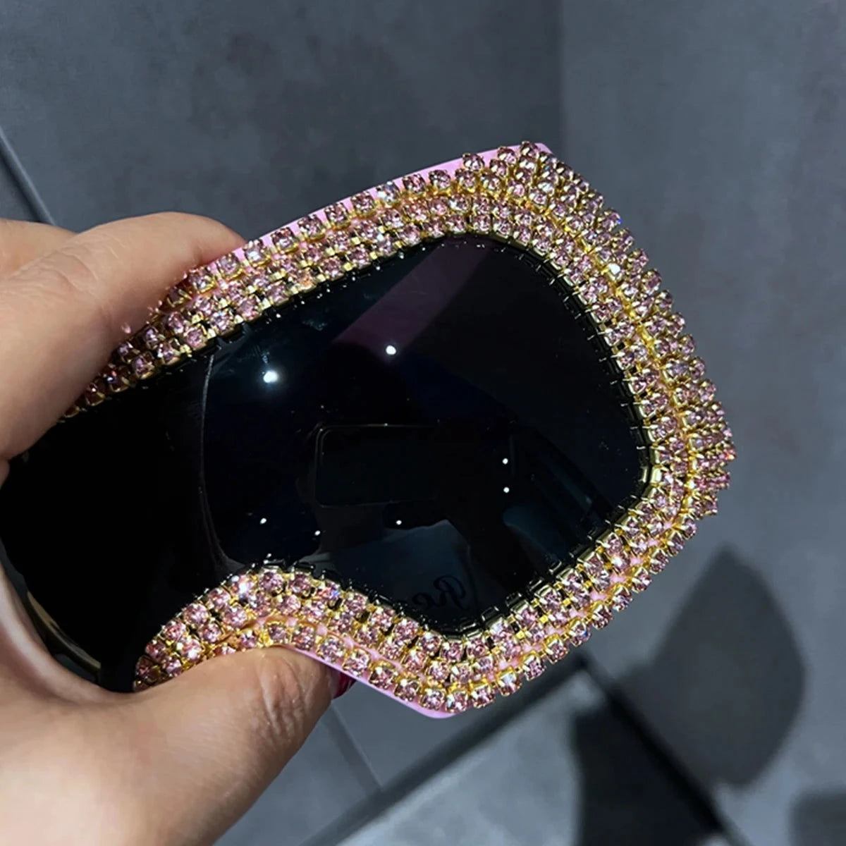 Oversized Punk One-piece Goggle Sunglasses - ShopEbonyMonique