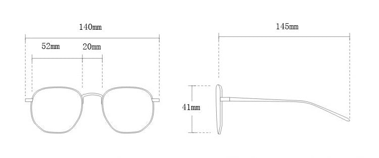 Oversized Square Eyeglass Frames - ShopEbonyMonique