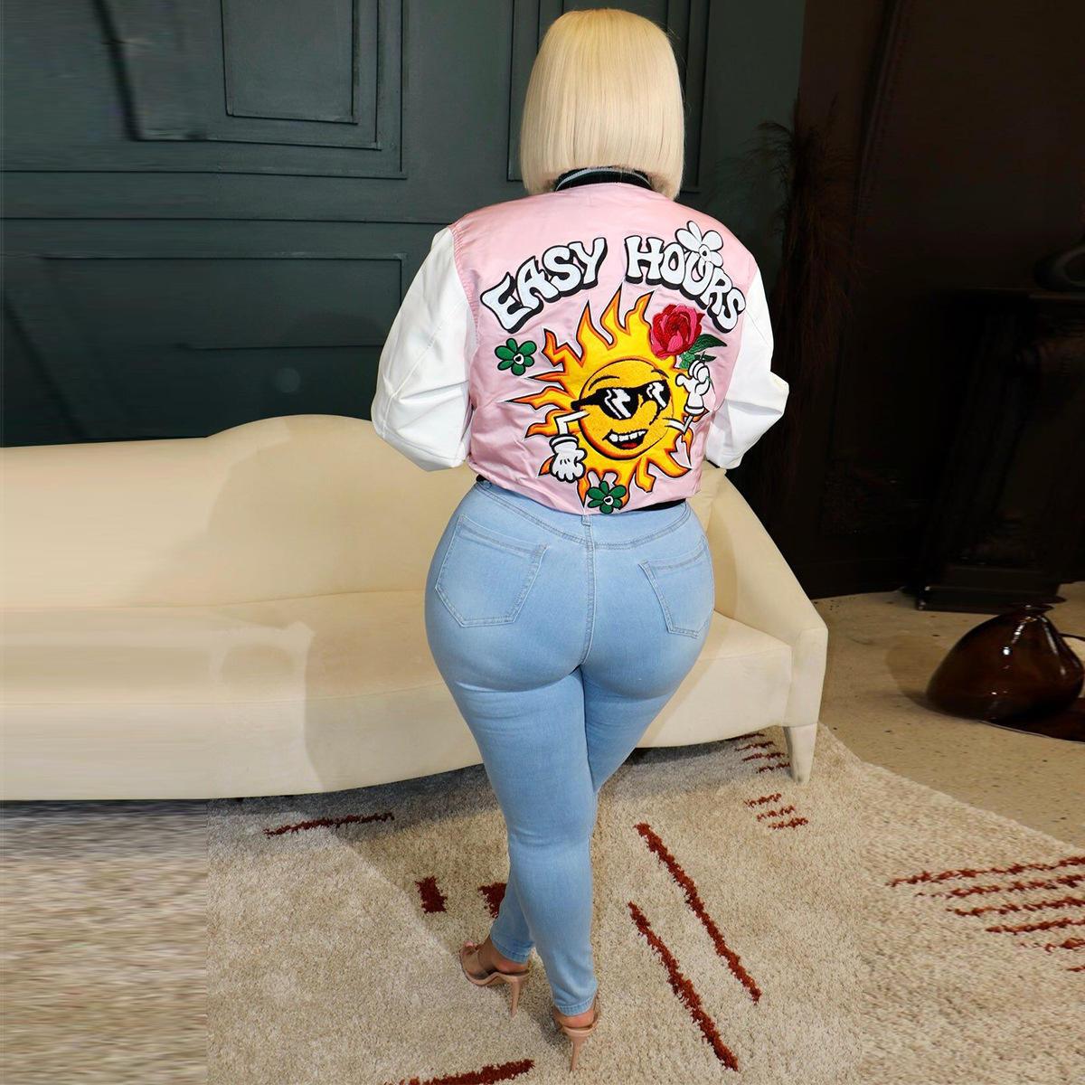 Patchwork Letterman Jacket - ShopEbonyMonique