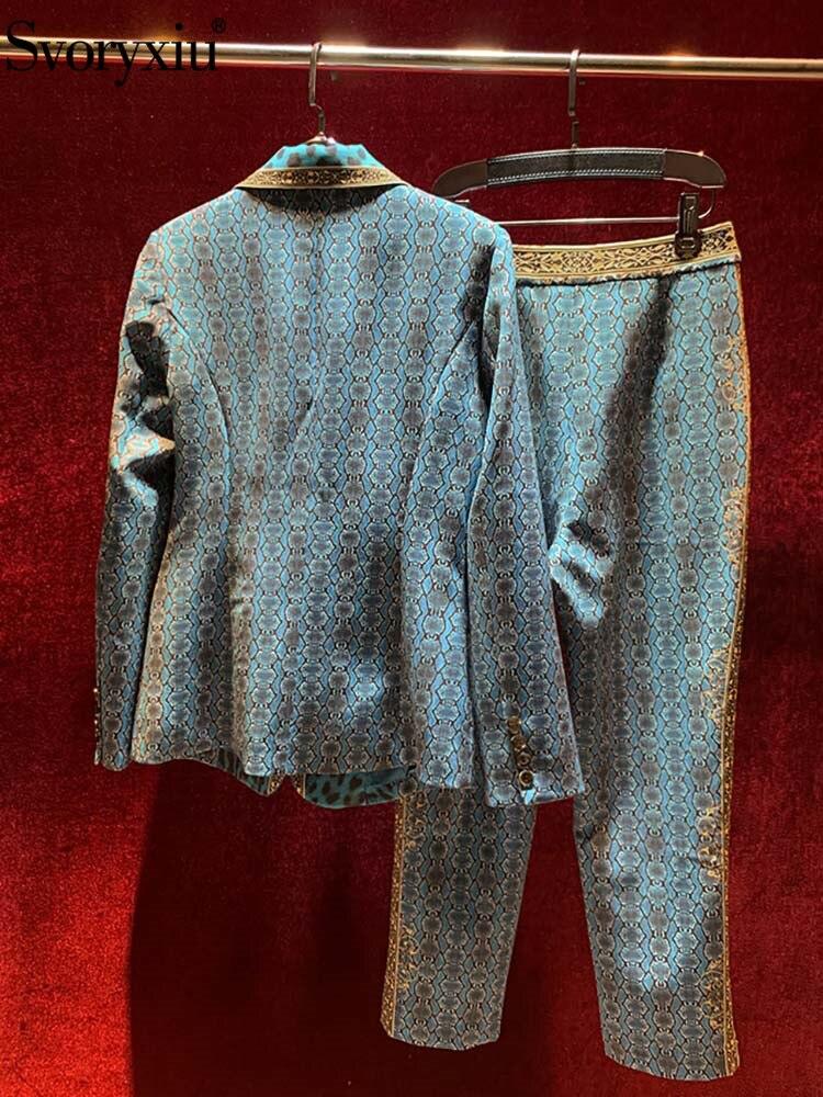 Print Trouser Suit - ShopEbonyMonique