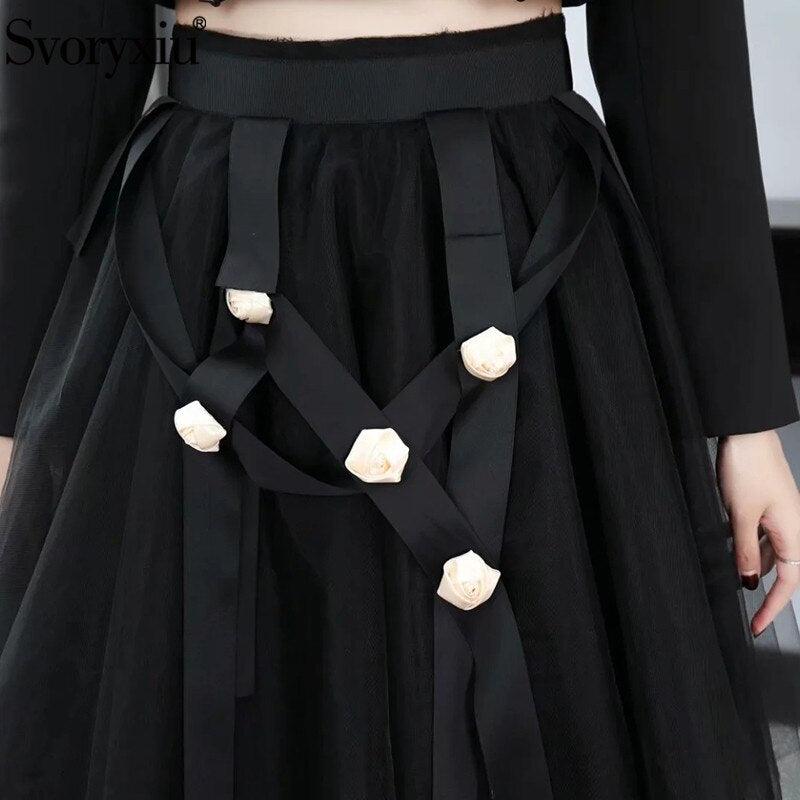 Puff Black Skirt Suit - ShopEbonyMonique
