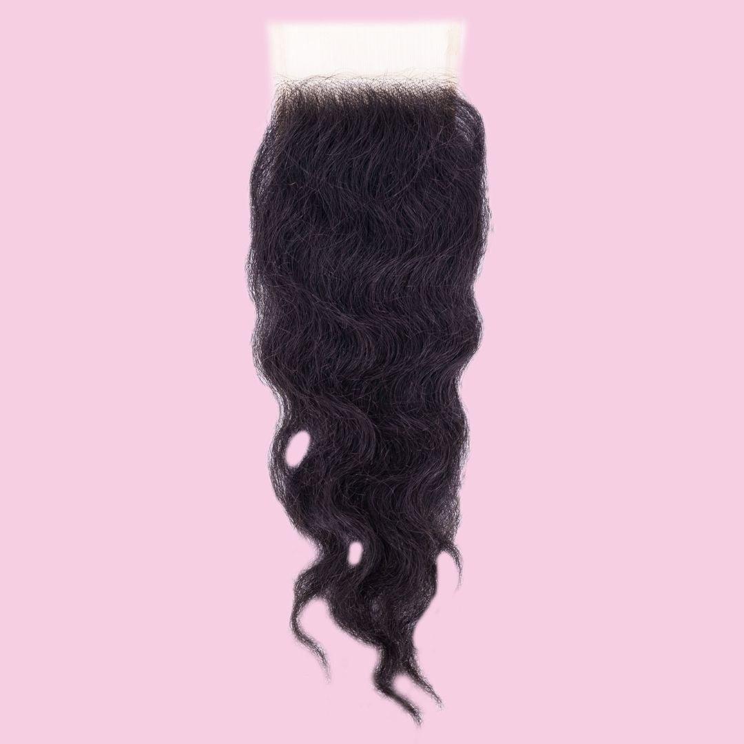 Raw Indian Curly Closure - ShopEbonyMonique