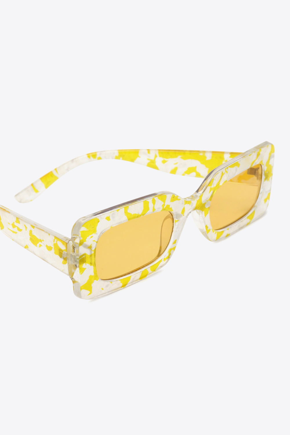 Rectangle Polycarbonate Sunglasses - ShopEbonyMonique