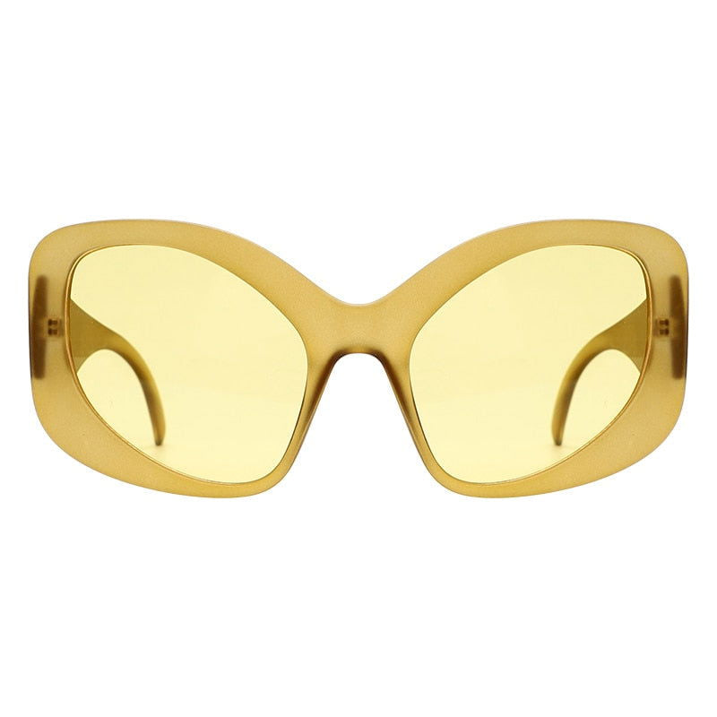 Retro Irregular SunGlasses - ShopEbonyMonique