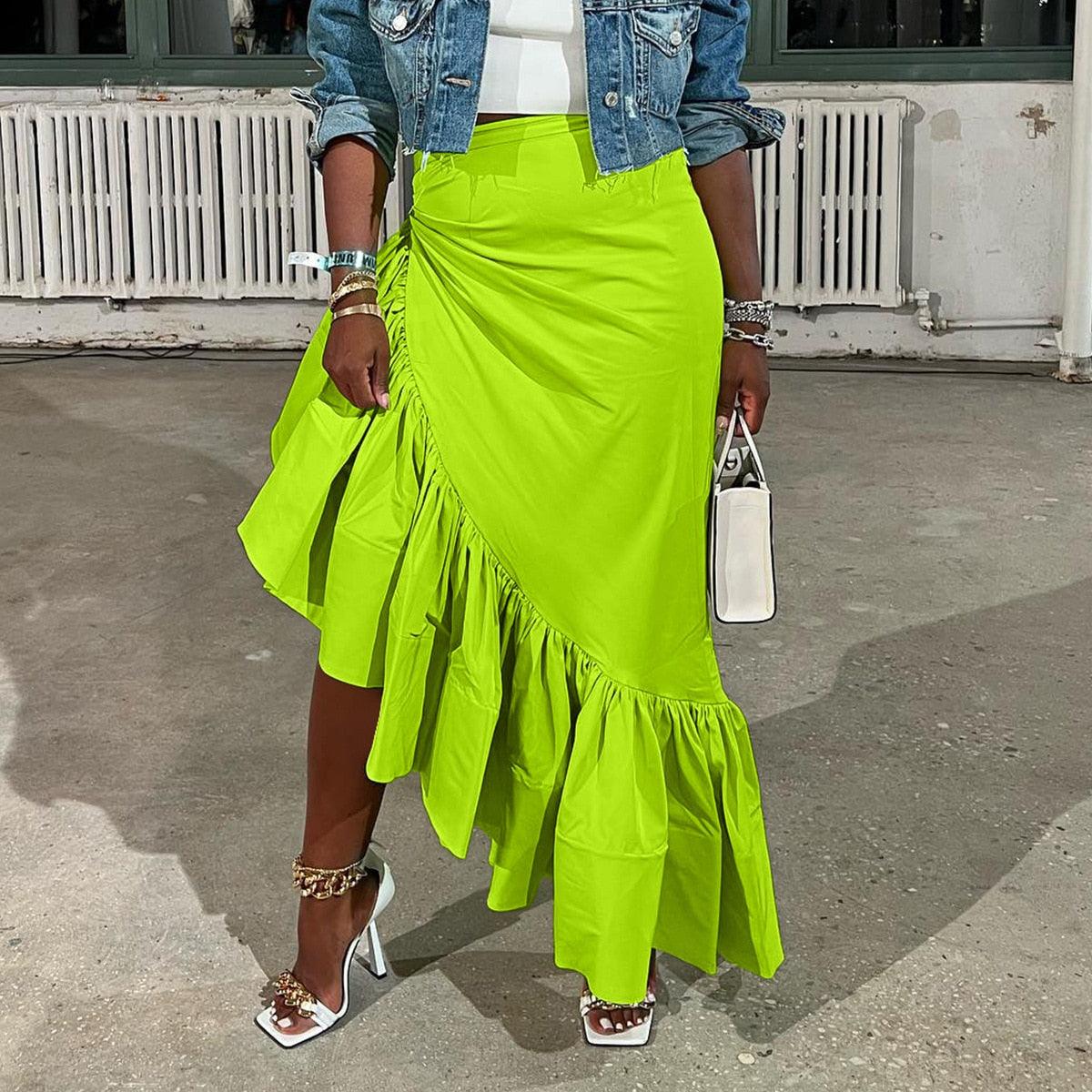 Ruffle Luxury Skirt - ShopEbonyMonique