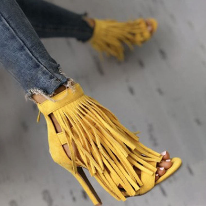 Tassel Women's Sandals - ShopEbonyMonique