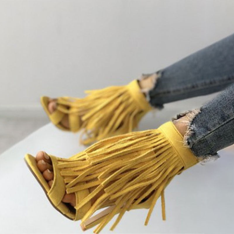 Tassel Women's Sandals - ShopEbonyMonique