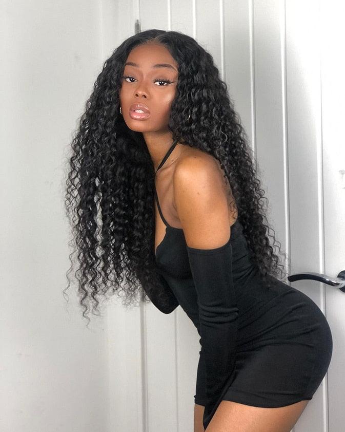 EM Brazilian 100% Human Hair Bundles Natural Color Deep Wave - ShopEbonyMonique