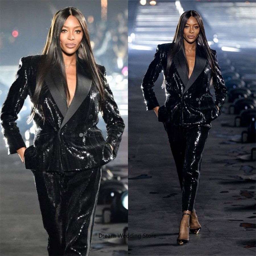 Shining Sequin Women Suits - ShopEbonyMonique