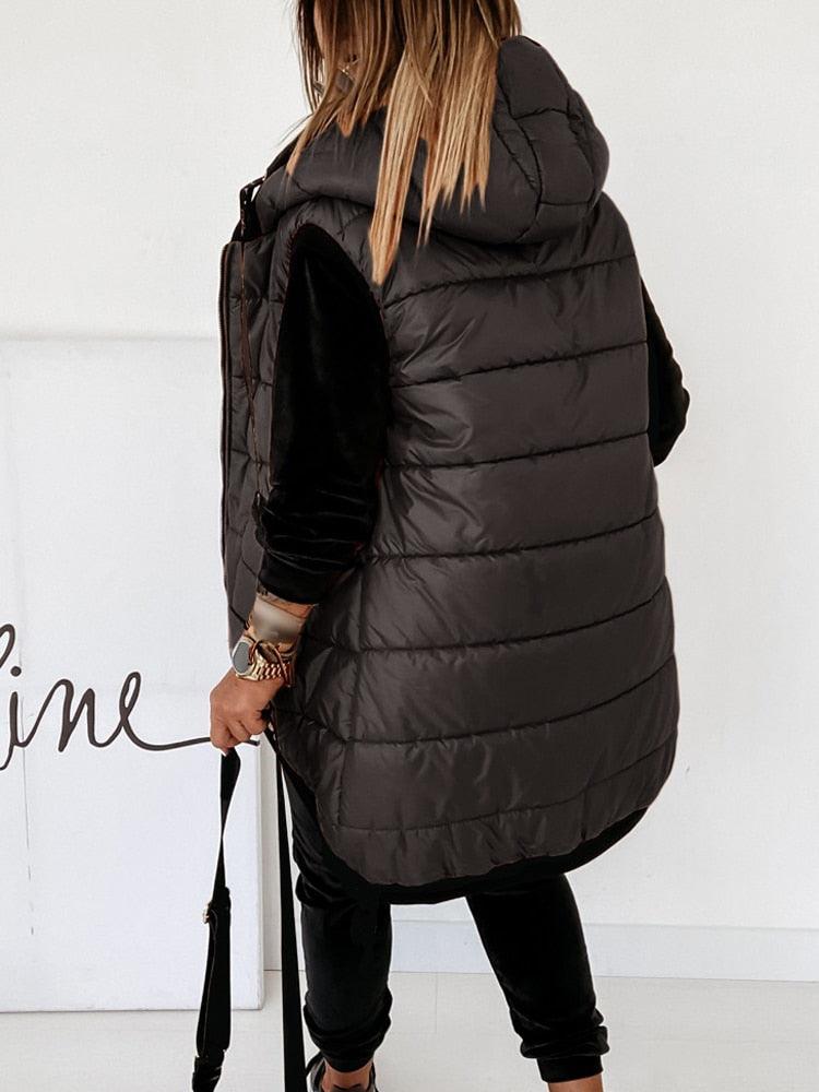 Sleeveless Puffer Jacket - ShopEbonyMonique