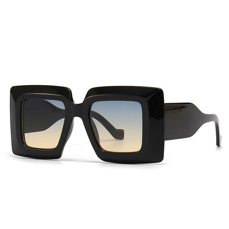 Stripe Frame Sunglasses - ShopEbonyMonique
