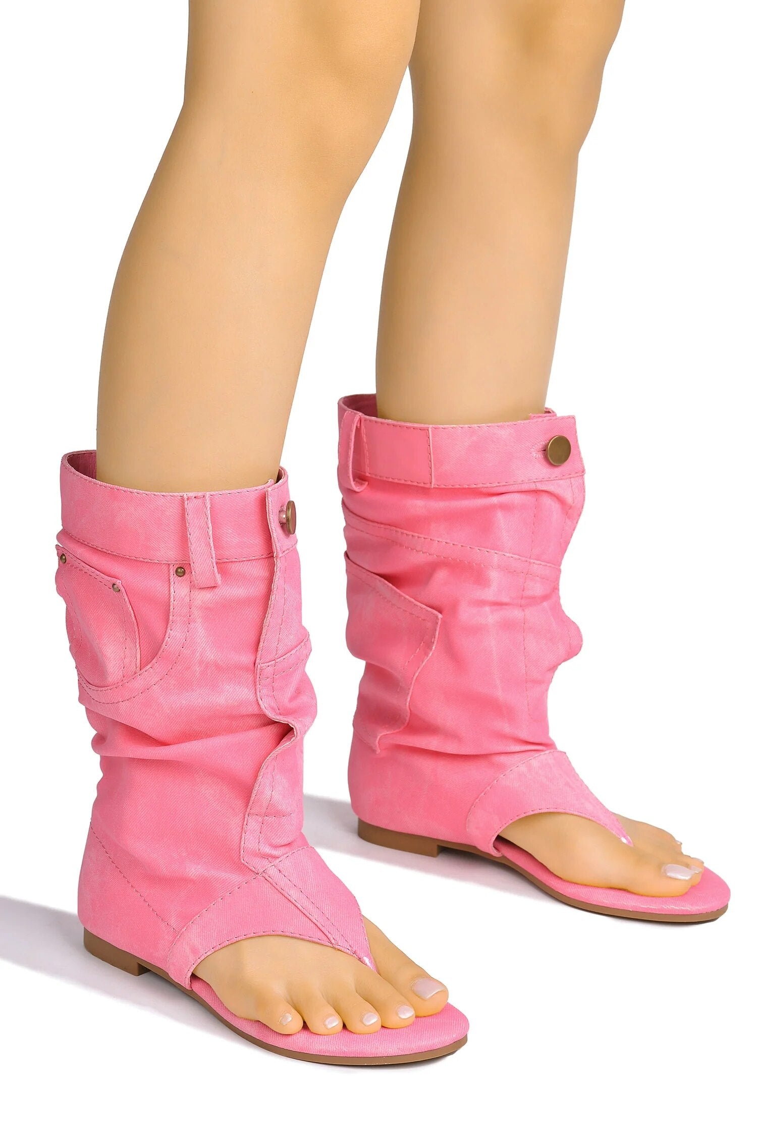 Summer Women Crystal Sandal Ethnic Style Boots - ShopEbonyMonique