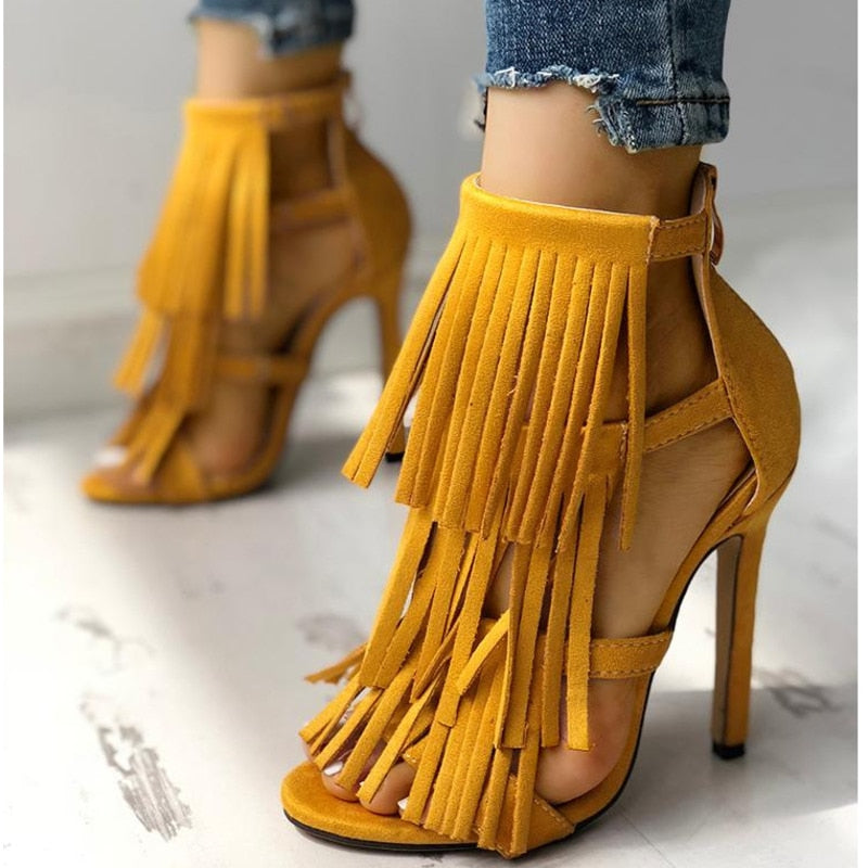 Tassel Women's Sandals - ShopEbonyMonique