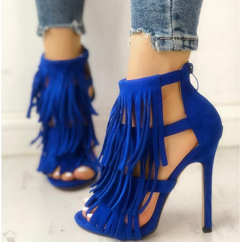 Tassel Women's Sandals - ShopEbonyMonique