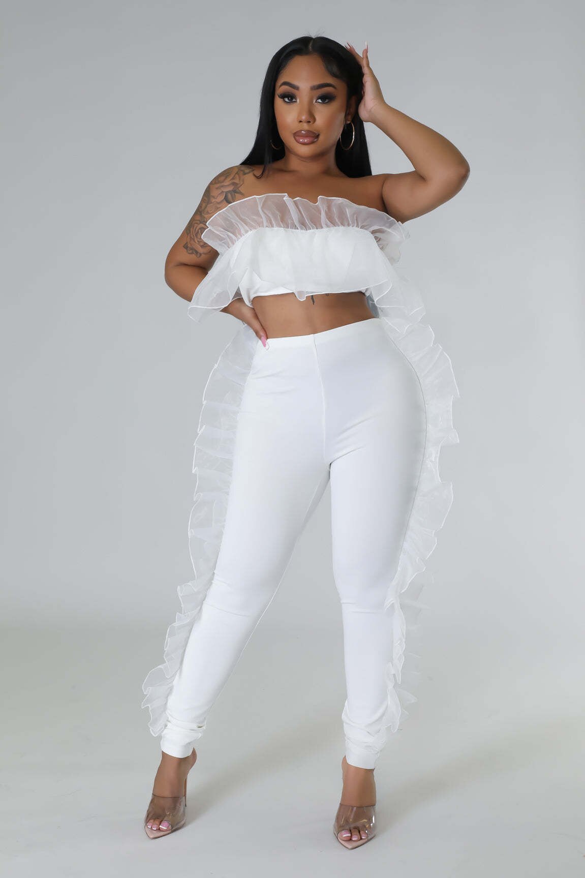 Tulle Two Piece Set - ShopEbonyMonique