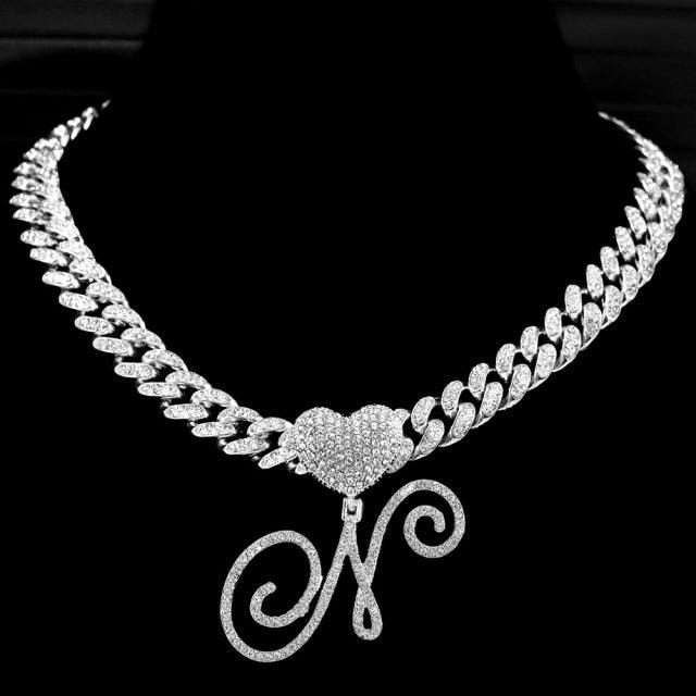 Unisex Bling Cuban Chain Necklace - ShopEbonyMonique