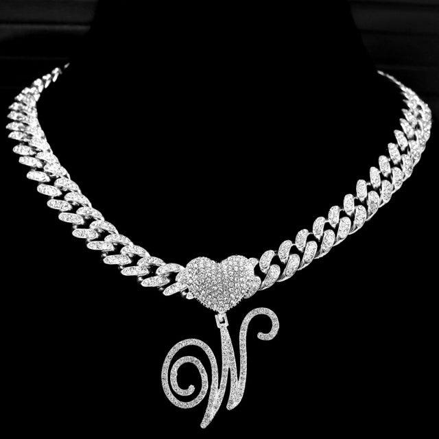 Unisex Bling Cuban Chain Necklace - ShopEbonyMonique