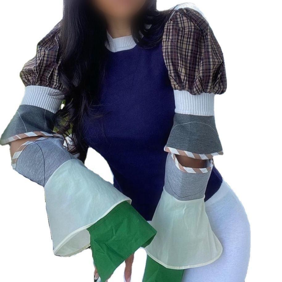 Vintage Bubble Sleeve Top - ShopEbonyMonique