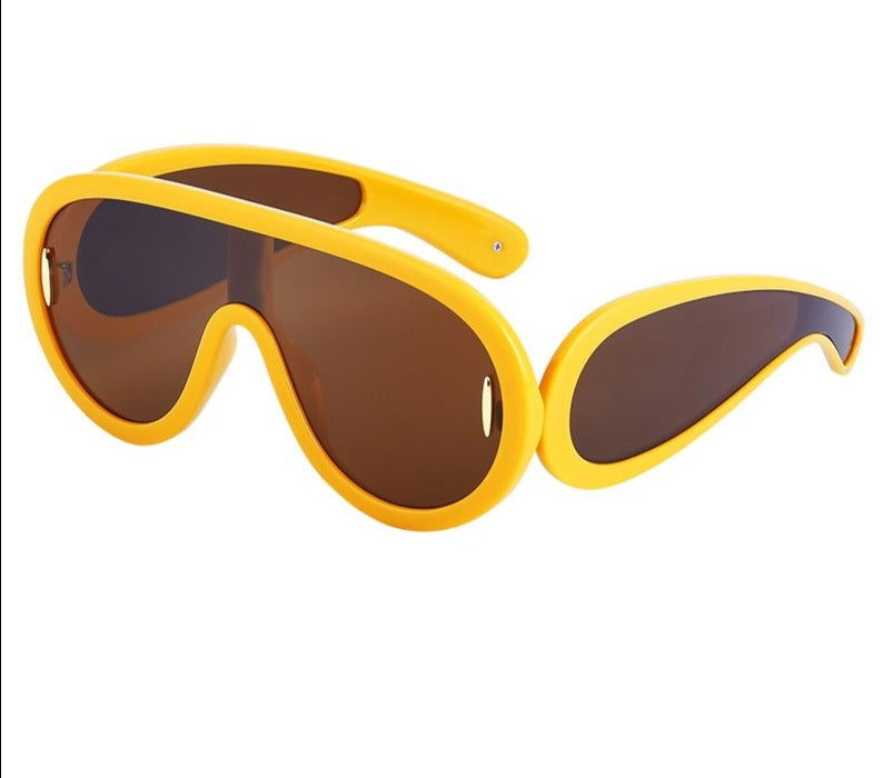 Wave Mask Sunglasses - ShopEbonyMonique