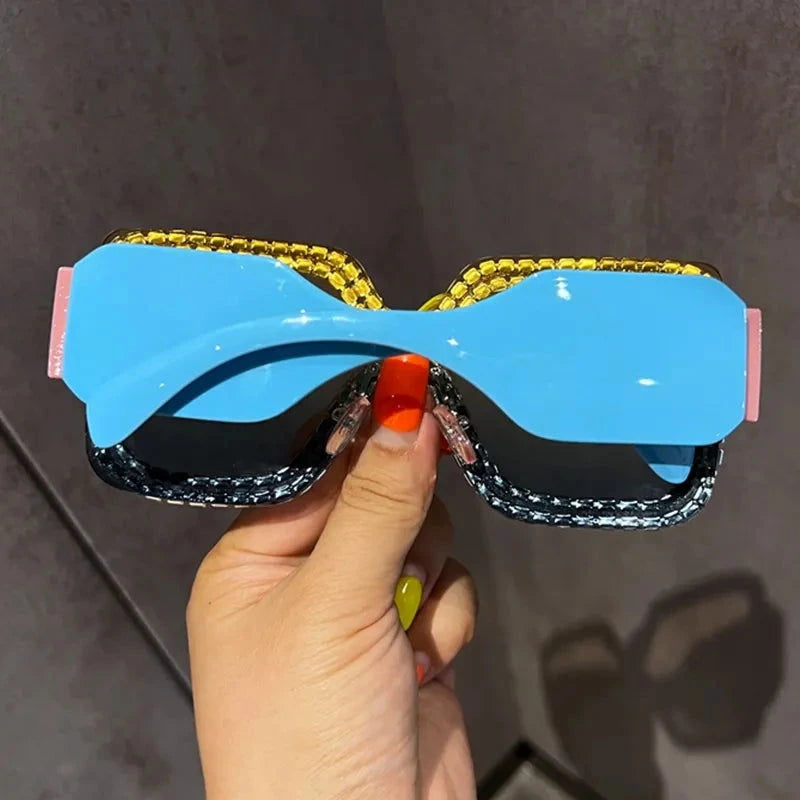 WoW Bling Oversized Sunglasses - ShopEbonyMonique
