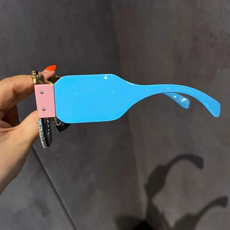 WoW Bling Oversized Sunglasses - ShopEbonyMonique