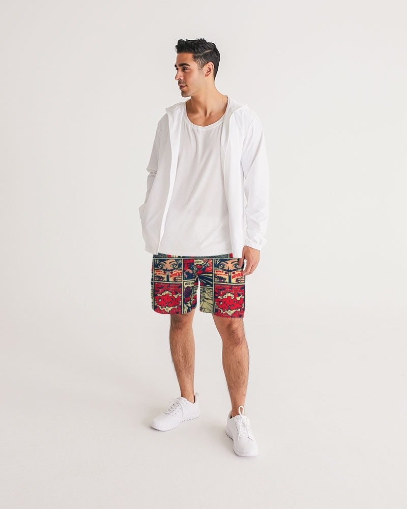 Comic Art Men's Jogger Shorts - ShopEbonyMonique