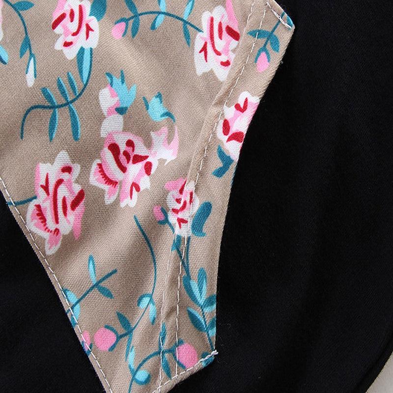 Ke'mora Winter Sports Floral Hooded Set - ShopEbonyMonique