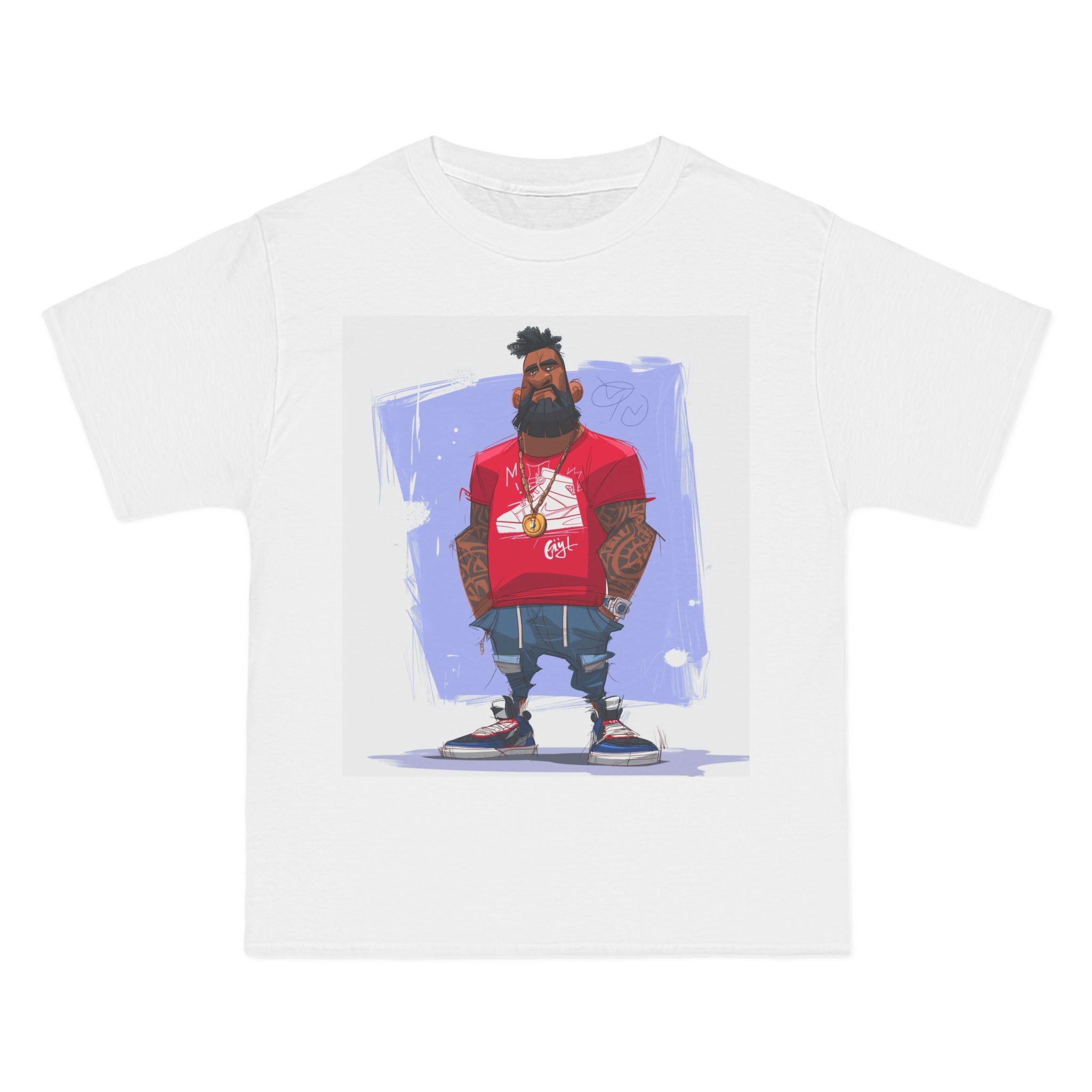 My Guy Street Style Graphic T-Shirt - Cool Cartoon Design