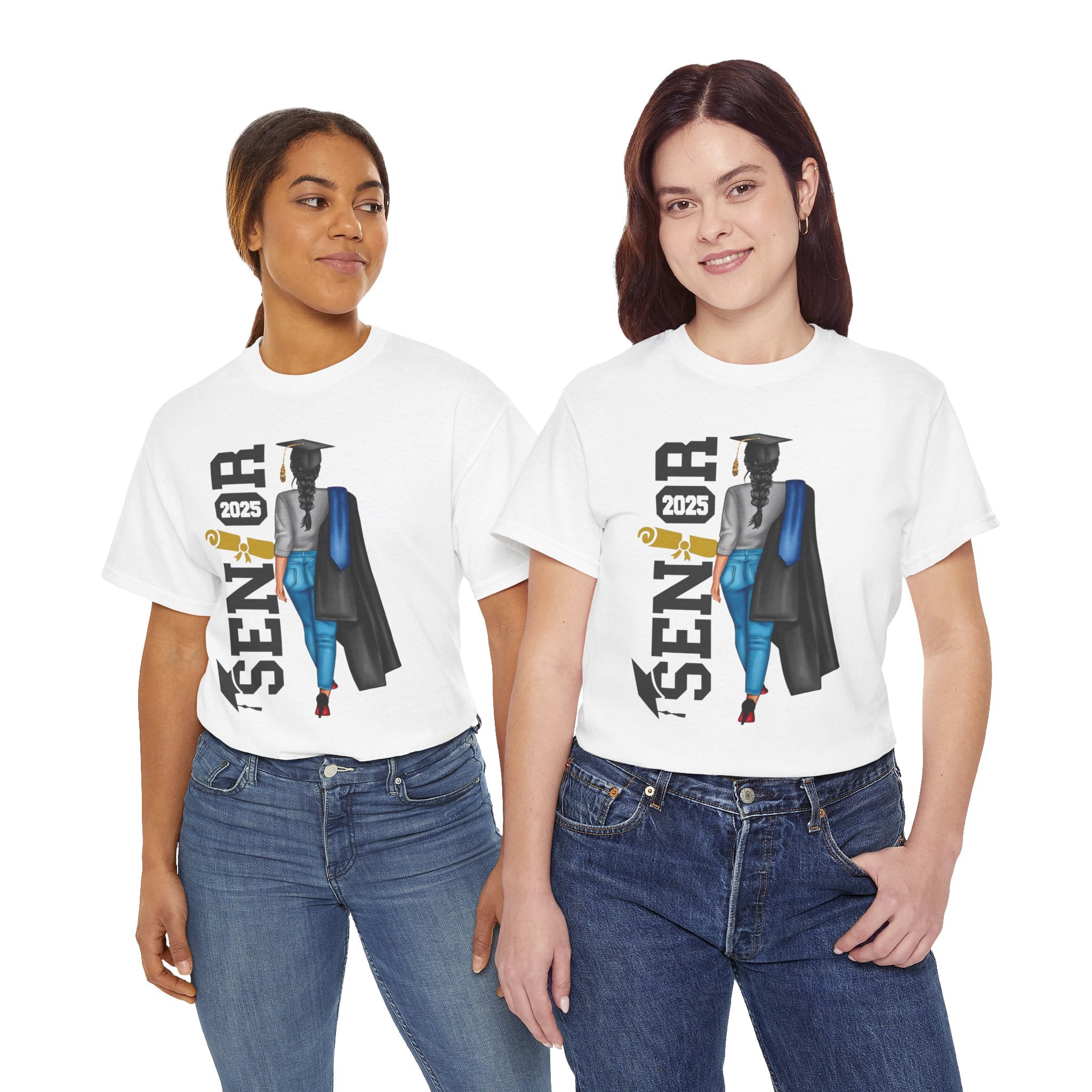 Class of 2025 Graduate Tee - Unisex Heavy Cotton T-Shirt