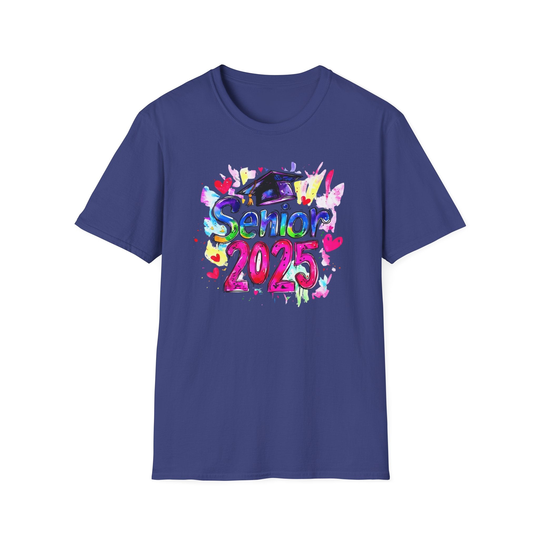 Senior 2025 Unisex Softstyle T-Shirt - Celebrate Graduation